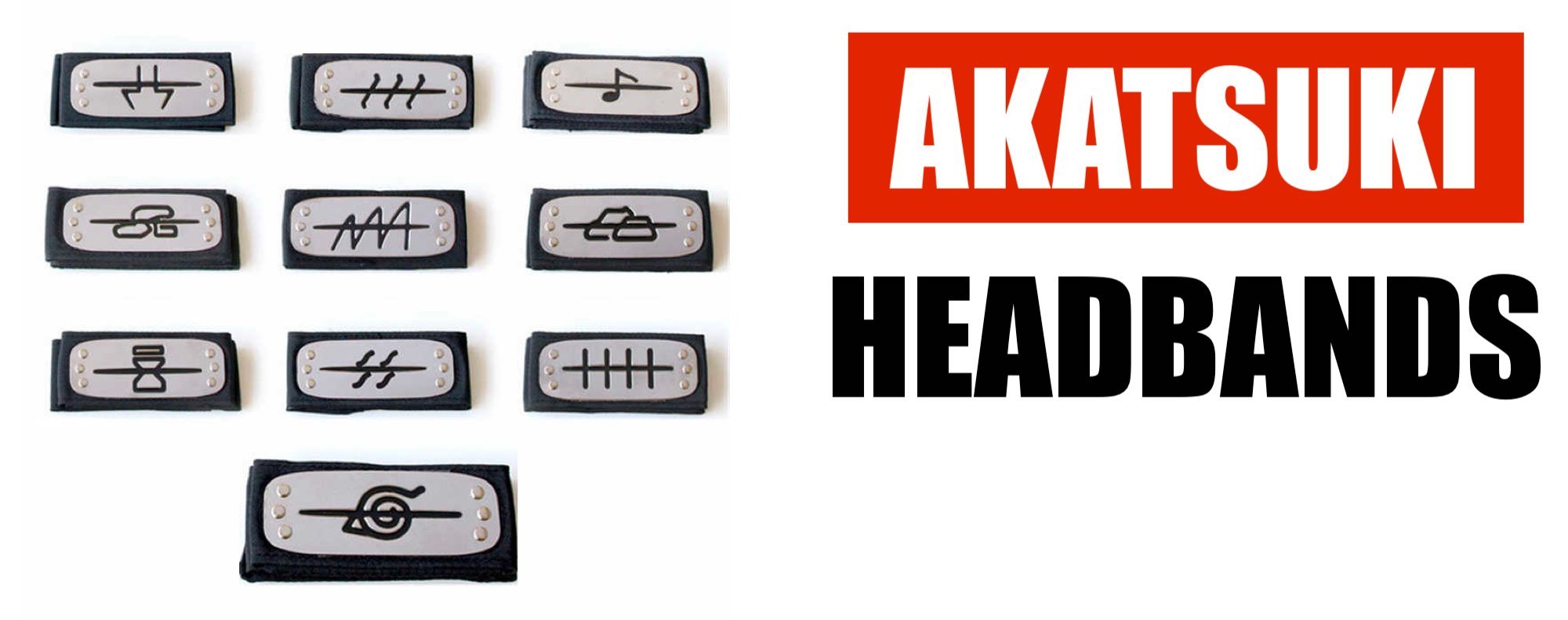 Akatsuki Headband Symbols