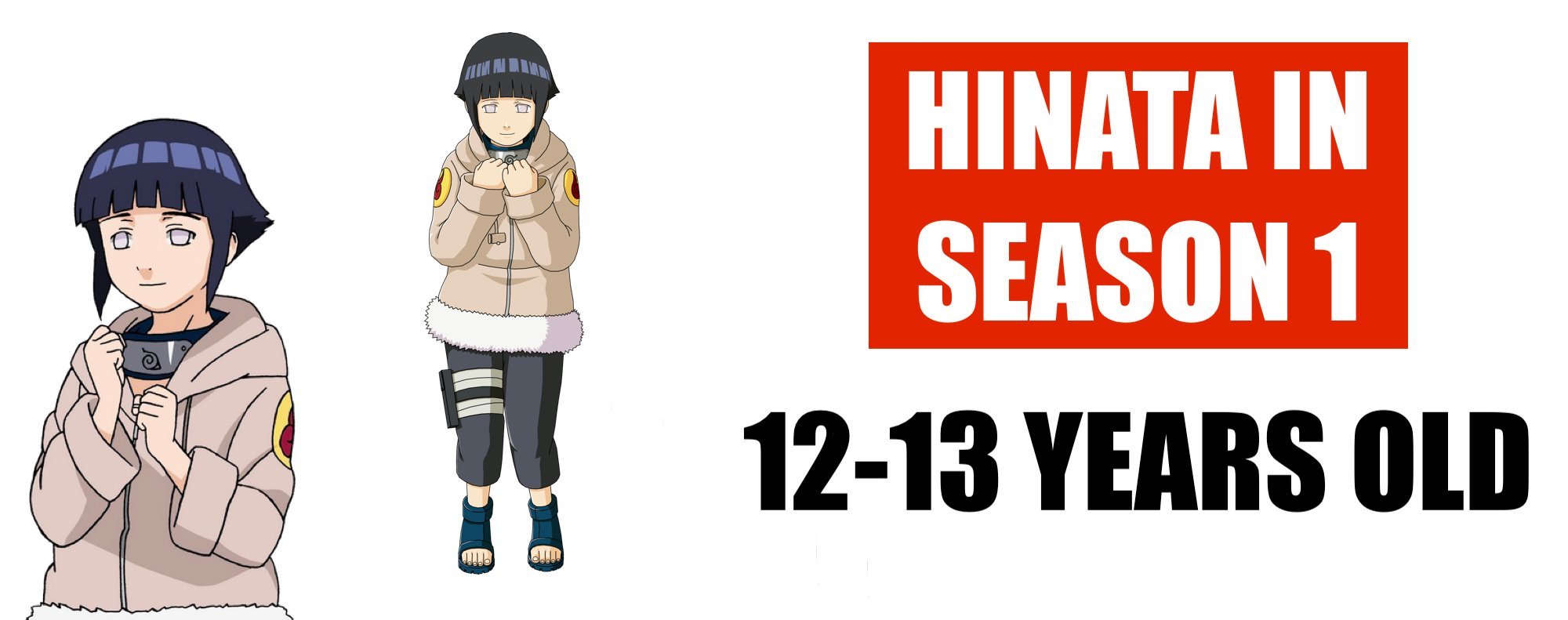 HOW OLD IS HINATA IN NARUTO