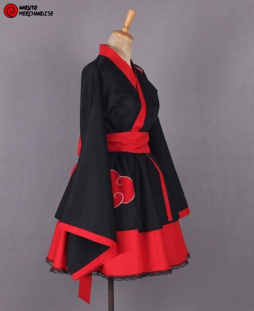 Naruto Kimono Dress <br>Akatsuki Clan