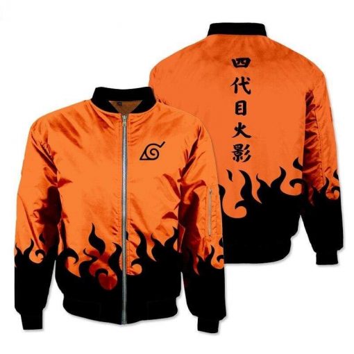 Naruto Bomber Jacket <br>Naruto Hokage Design