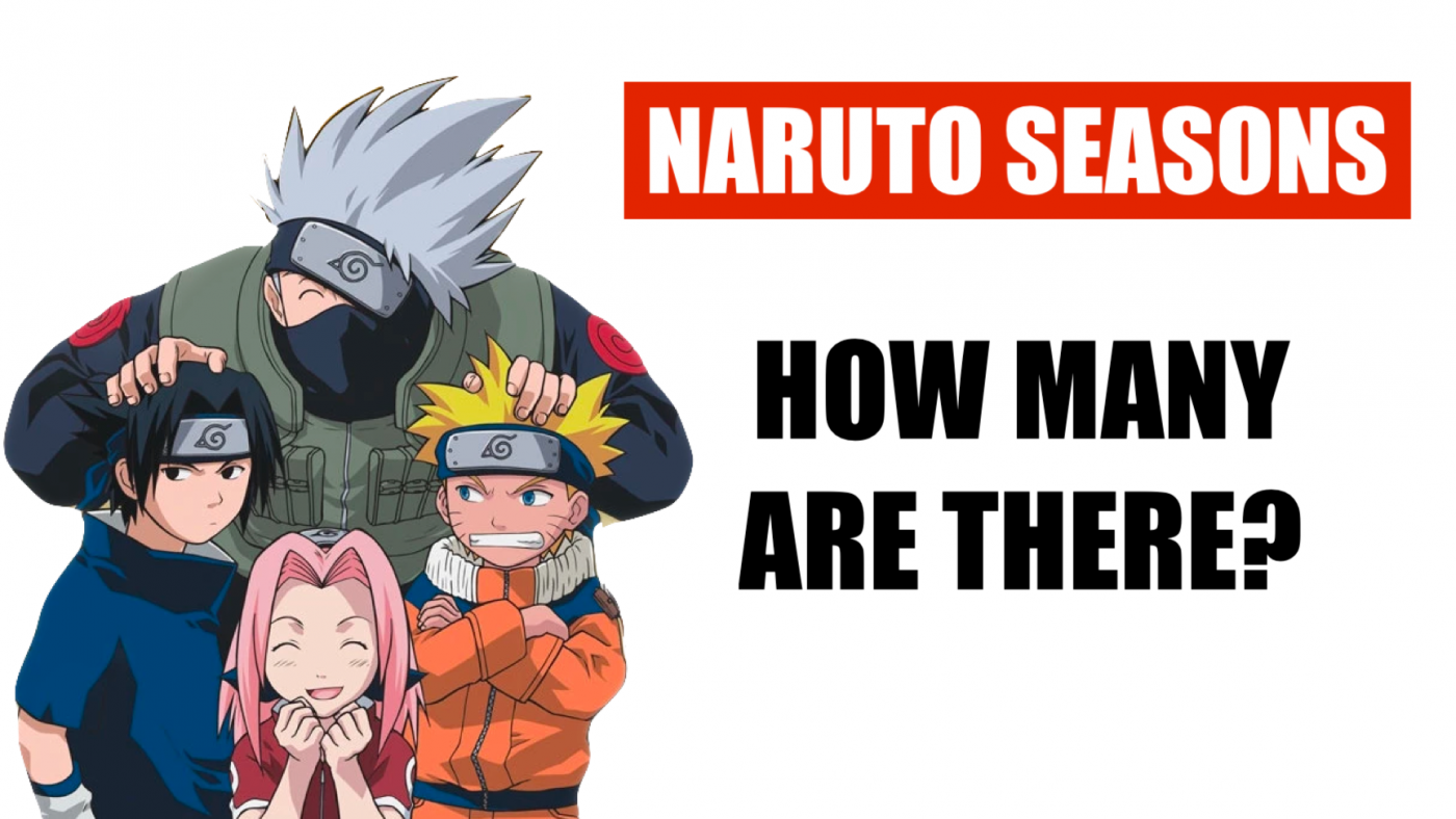 How many seasons of Naruto are there