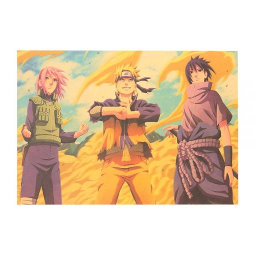 Naruto Poster <br>Team 7 4th Great Ninja War