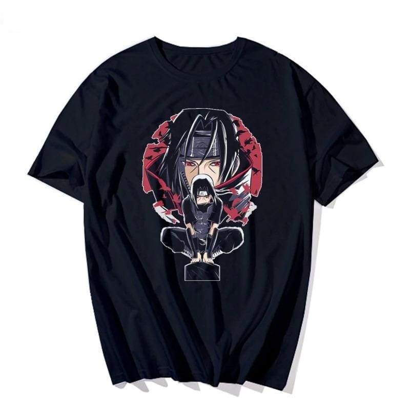 Itachi on Pole Shirt - Naruto Merch