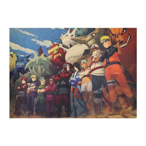 Naruto Poster Jinchuriki x Tailed Beasts