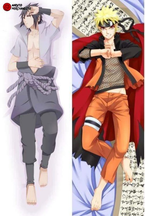 Naruto and Sasuke Body Pillow