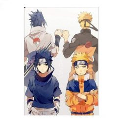 100 x 40 cm Poster grande di Naruto CoolChange in tessuto 