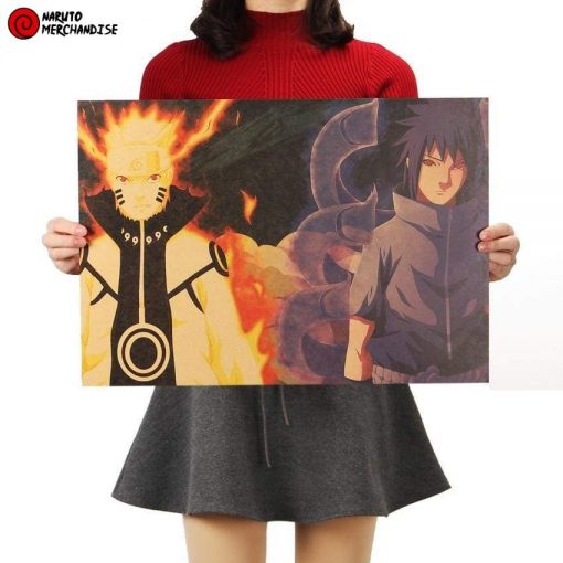 Naruto Poster Kyuubi Mode & Susanoo