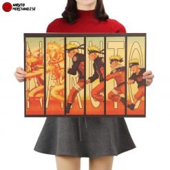 Naruto Poster Evolution of Naruto (Limited Edition)