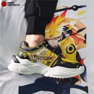 Naruto Nine Tails Mode Shoes | Naruto merchandise clothing