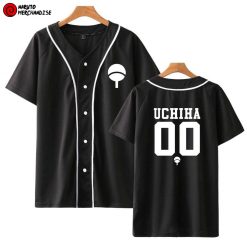Naruto Baseball Jersey Shirt <br>Uchiha Team