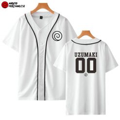 Naruto Baseball Jersey Shirt <br>Uzumaki Clan