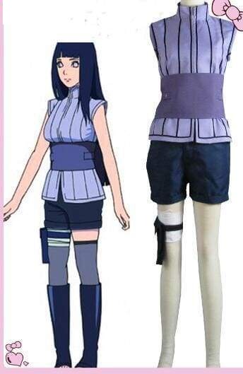 Female Naruto Costume <br>Hinata Hyuga <br> (Boruto Series)