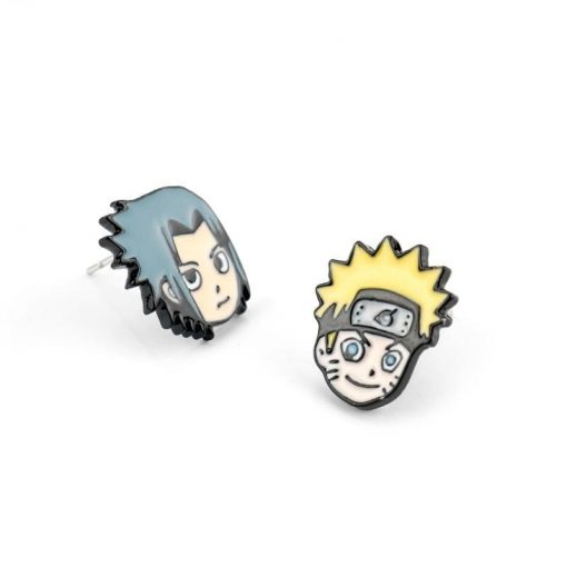 Naruto Earrings <br>Naruto and Sasuke