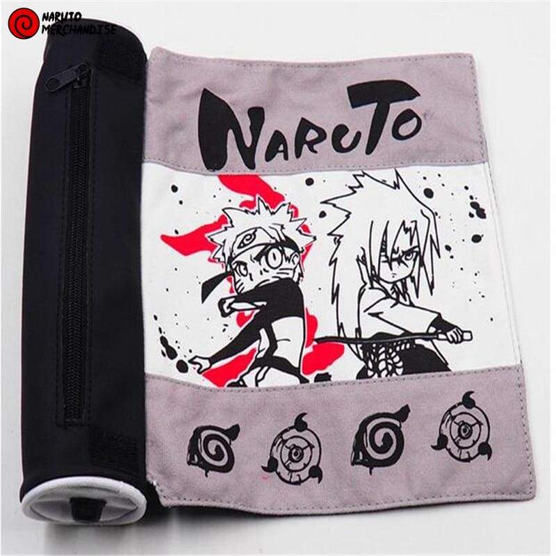 Funny Naruto and Sasuke Pencil Case - Naruto Merch