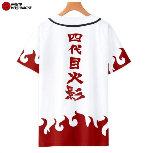 Naruto Baseball Jersey Shirt <br>Minato Namikaze Hokage