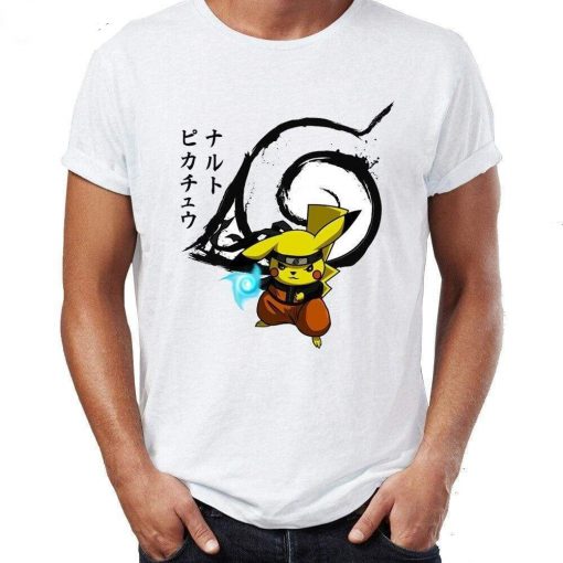 Naruto Shirt <br>Pikachu Naruto Rasengan