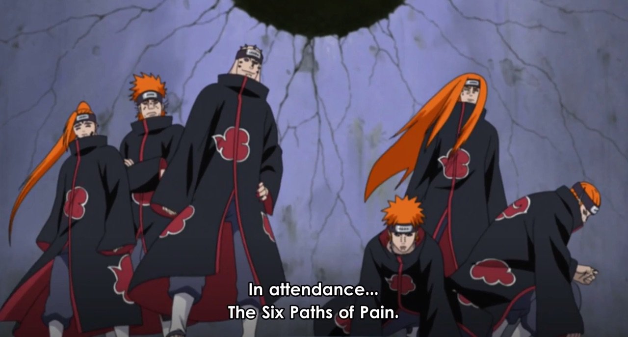 six paths of pain