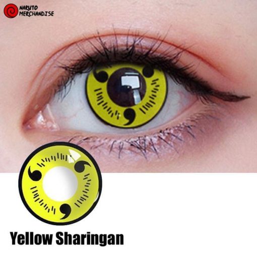 Yellow Sharingan Contacts
